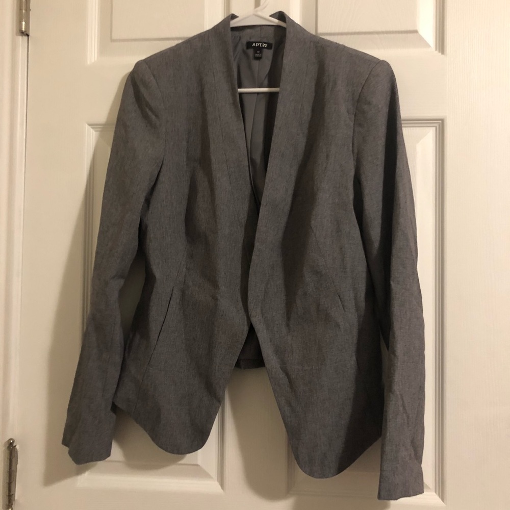 Apt. 9 gray blazer